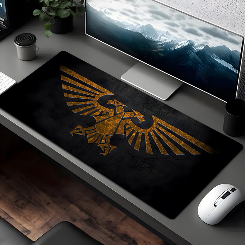 Desk Setup Pc And Laptop - แผ่นรองเมาส์เกมมิ่งแบบสบาย ทนทาน ผิวสัมผัสผ้า ฐานยางธรรมชาติ สำหรับเล่นเกม พีซี