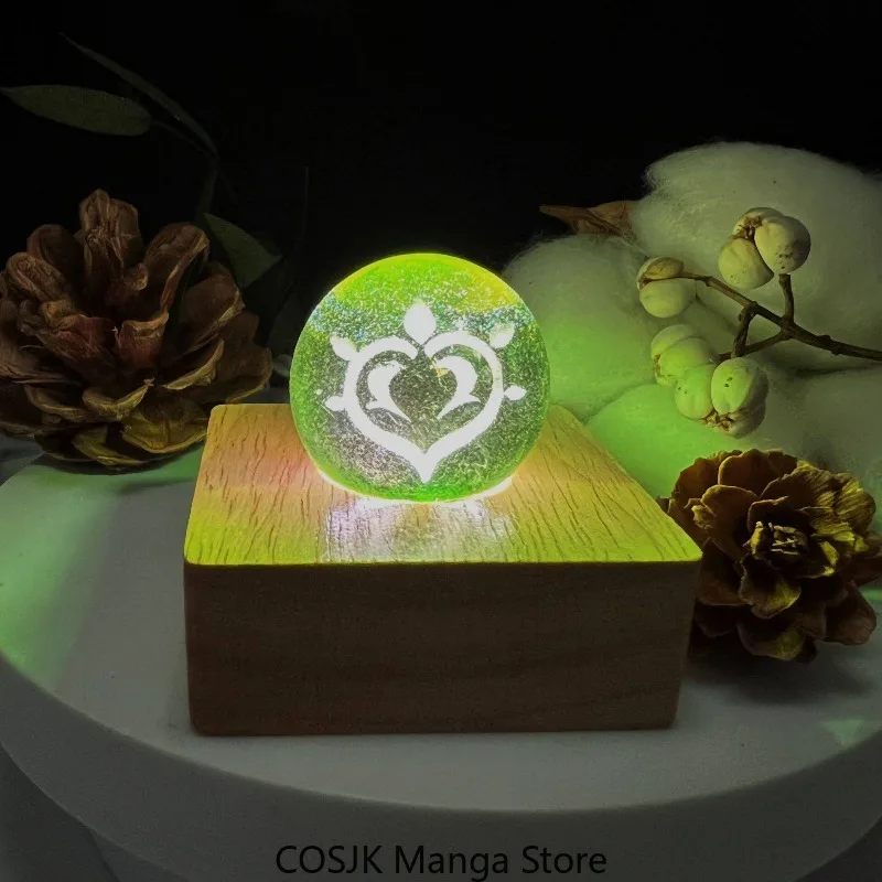 โคมไฟกลางคืนลูกแก้วธาตุเกม Gen - Desk Setup Lamp บทวิจารณ์และราคา