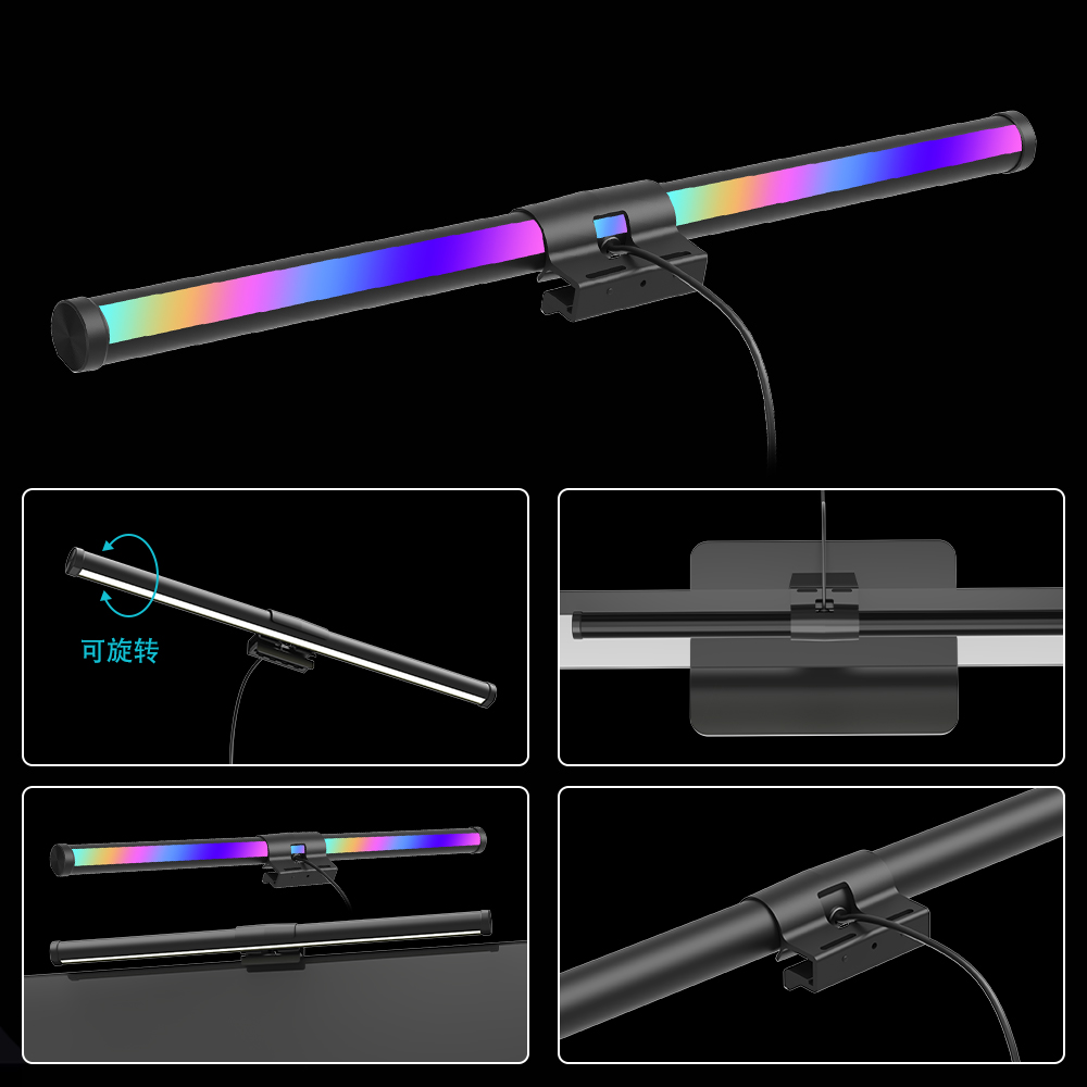 ไฟแถบ LED ปรับความสว่างได้ ควบ - Setup Desk Monitor บทวิจารณ์และราคา